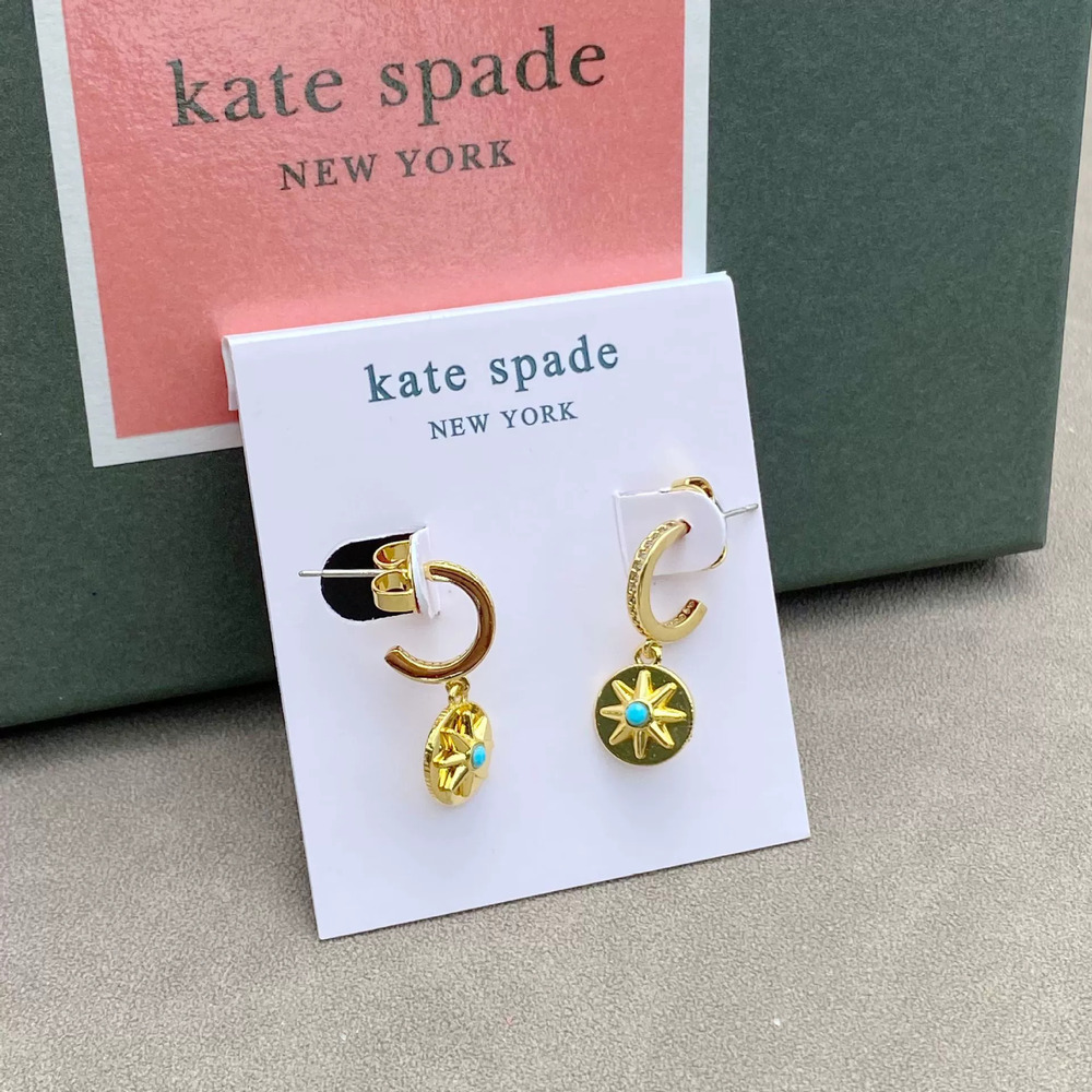 kate spade Eight Point Star Zircon Earrings